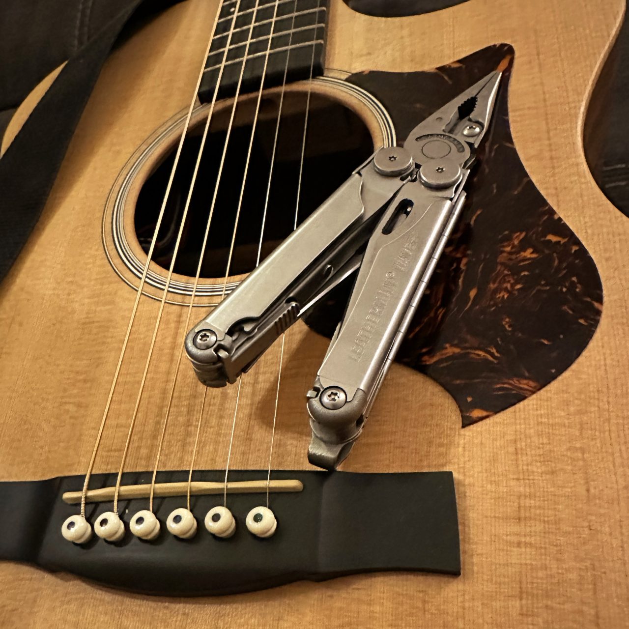 Guitar and multitool